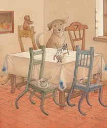 チェアレース、2005年（紙にトイレ）